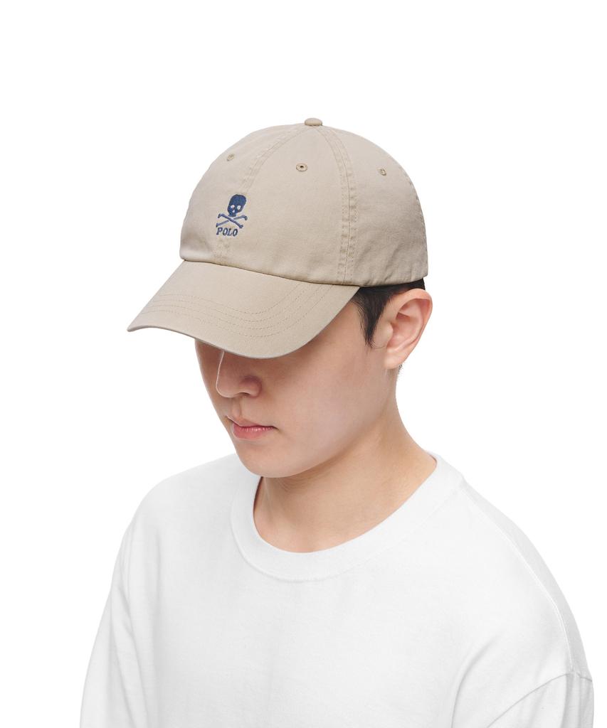 POLO RALPH LAUREN Skull Chino Ball Cap - Beige