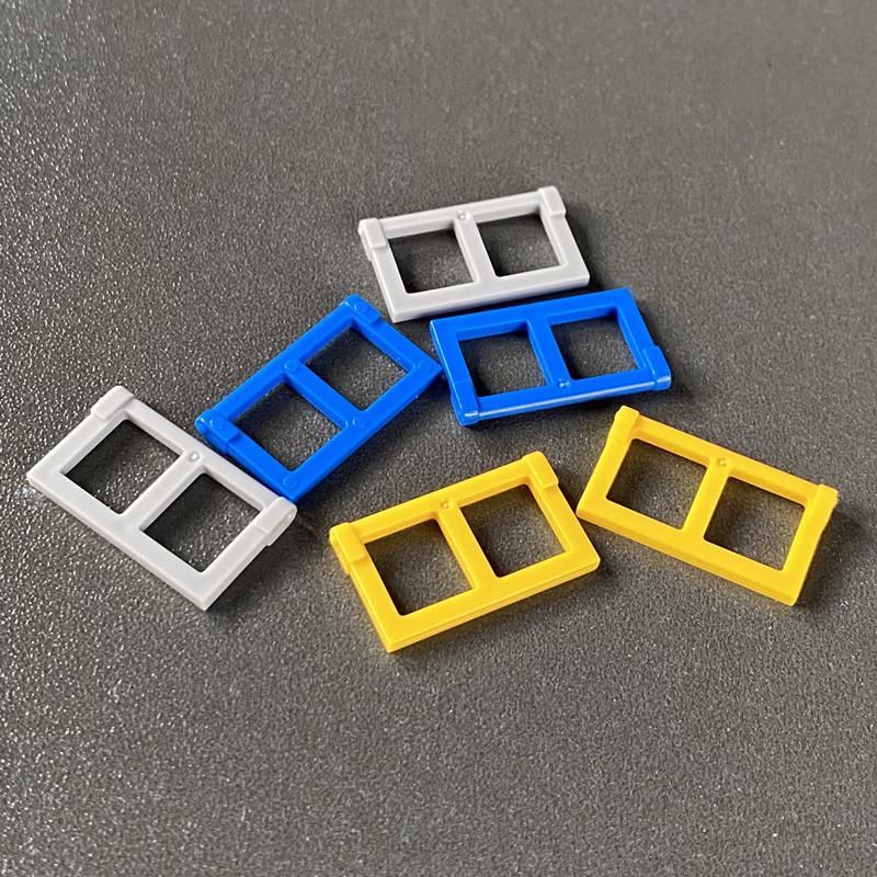 Compatible Building Block 60608 Small Particle Splicing Building Block Basic Spare Parts 1X2X3 Window Sash 3854