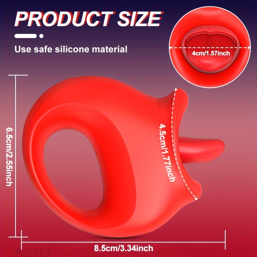 Sensual Women's Vibrator - Powerful Swing Tongue Licking Clitoris Sucker Stimulator