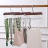 Pack Bra Hanger Belt Hanger for Closet with 8 Metal Hooks Tank Top Hanger Space Saving Tie Rack for Men Closet Organizers