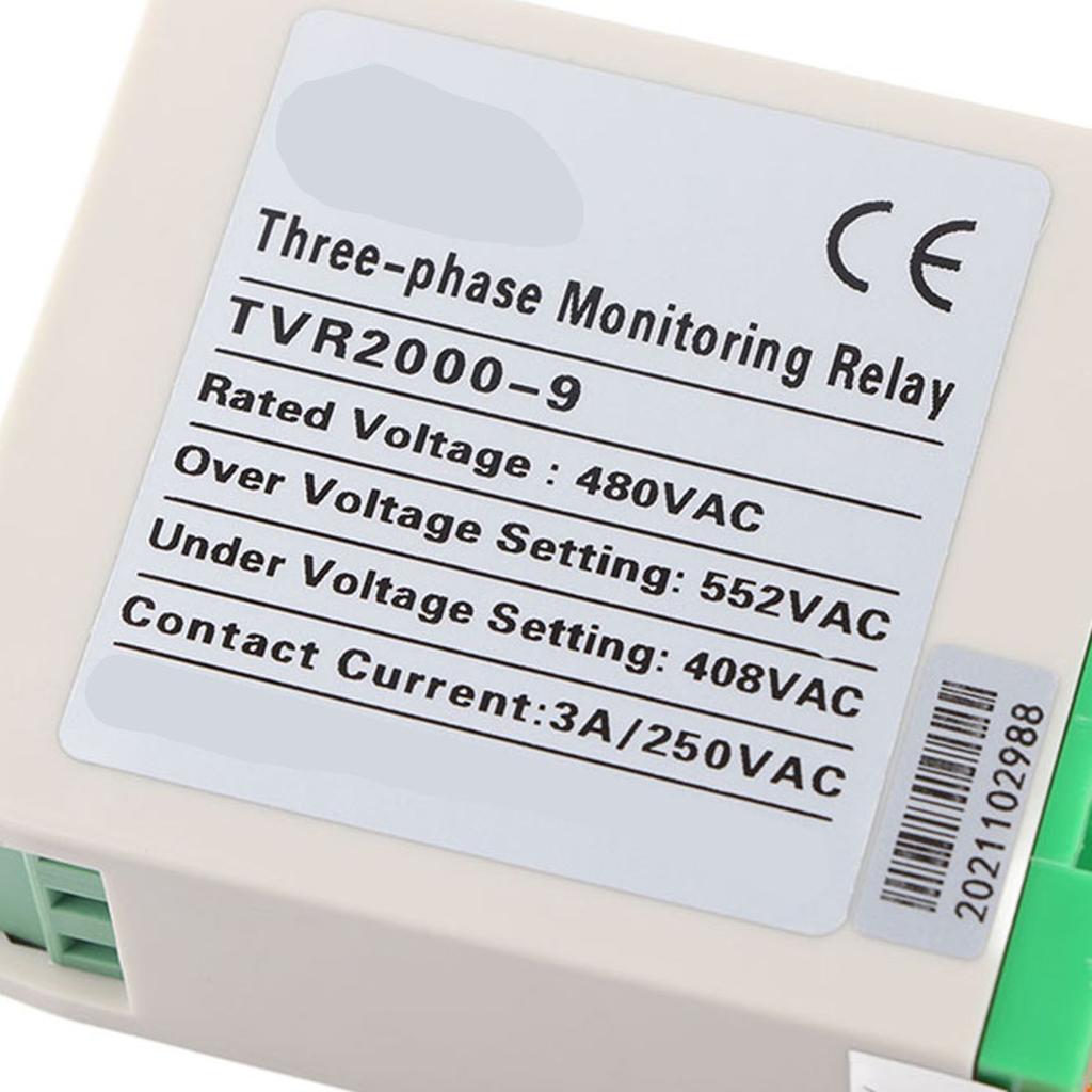 3 Phase Circuit  Voltage Monitoring Relay Undervoltage Phase Sequence Protector