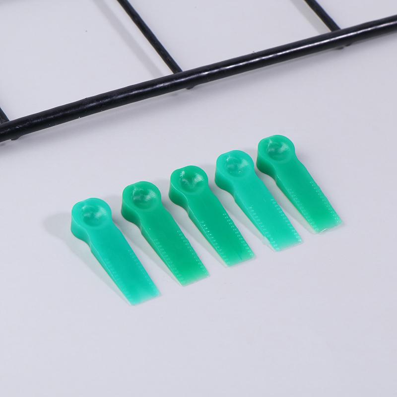 100Pc Reusable 5Mm Plastic Tile Wedge Spacer Leveling Clips Floor Locator Ceramic Tiling Laying Adjustment Construction Tool