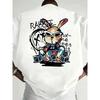 Men'S Summer Print Casual Short-Sleeve T-Shirt,Regular Fit, Round Neck