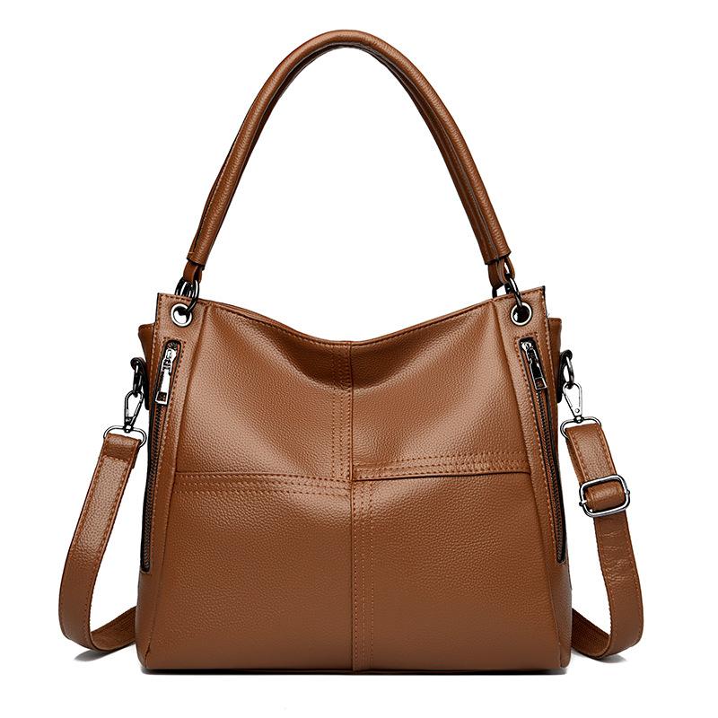 Tragetasche lässige Schultertasche tragbare Damentasche