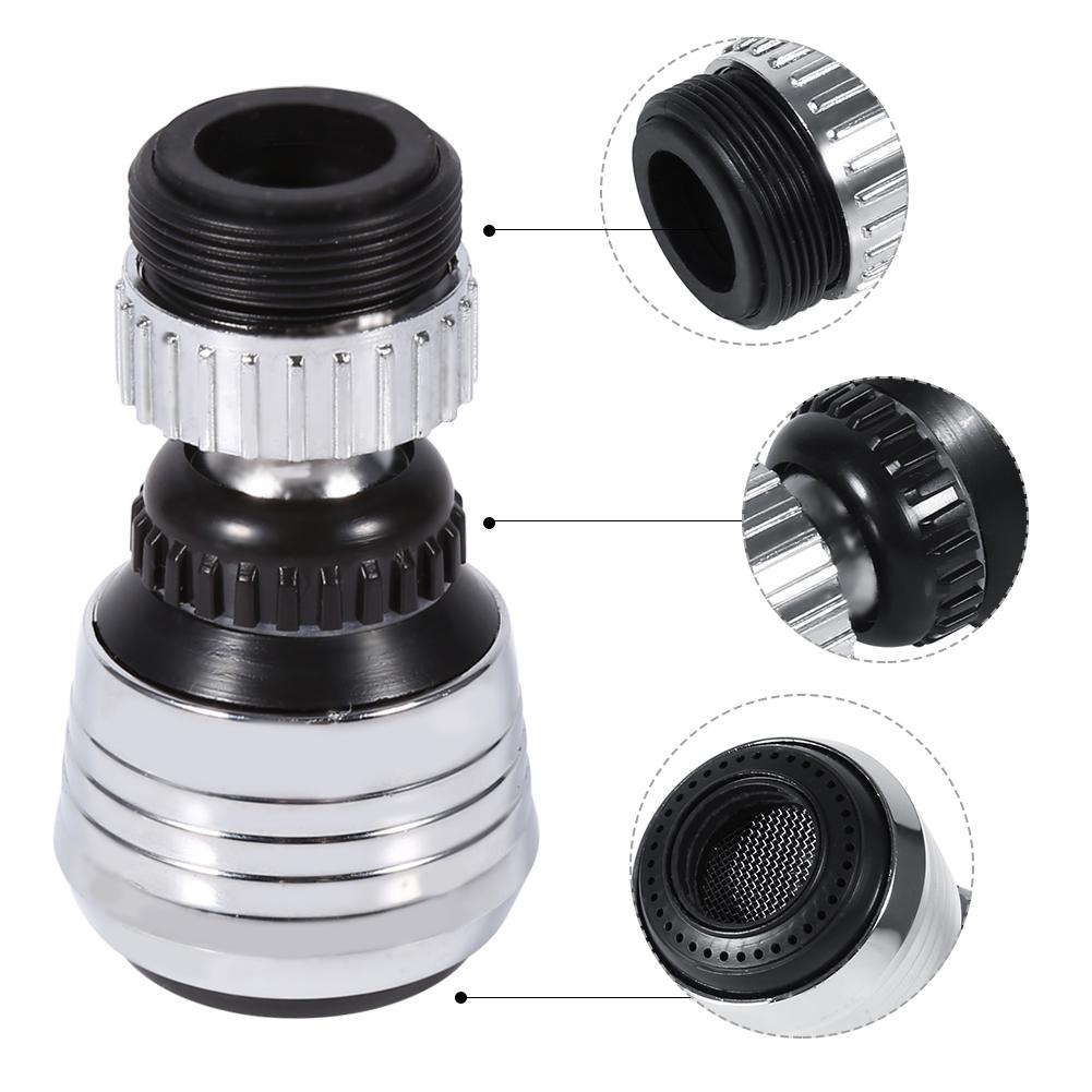 360 Degree Rotate Faucet Nozzle Filter Kitchen Sprayer  Water Saving Taps Applications