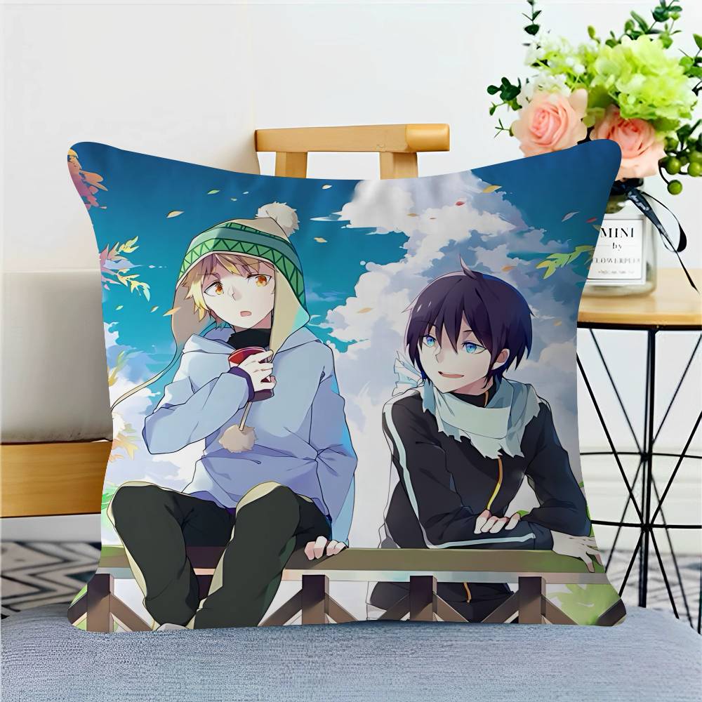 Anime N-Noragami Personalized Pillow Dust Cover Bedroom Kids Party Decoration Pillowcase Birthday Children Gift