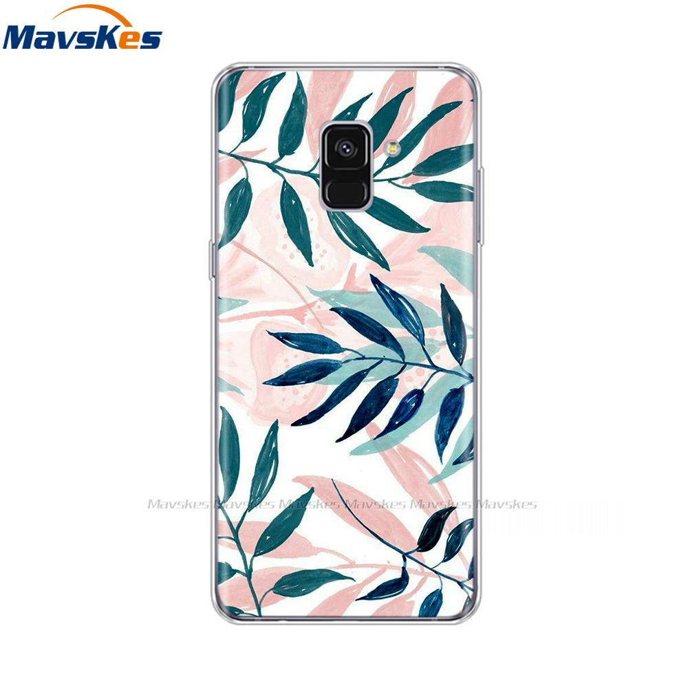 For Samsung Galaxy A8 2018 Case A530 Silicone Cover For Samsung A8 Plus 2018 A730 Soft TPU Case For Galaxy A8 A 8 Phone Shell