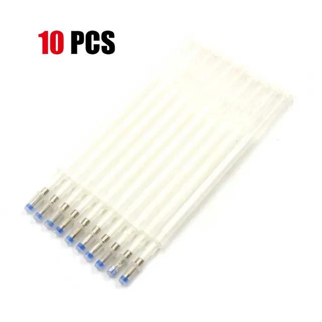 

Новые 10 шт. стираемых сменных ручек, термоисчезающая маркерная ручка для ткани, для пэчворка, ткани, искусственной кожи, швейный инструмент