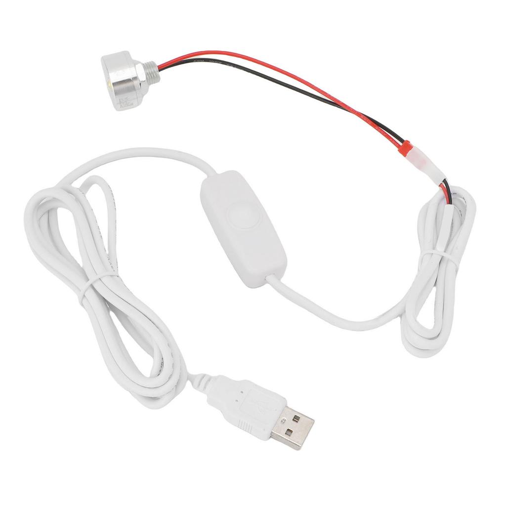 Malý LED reflektor s plynulým stmíváním 5V USB napájený reflektor pro vitrínu, šperkovnici