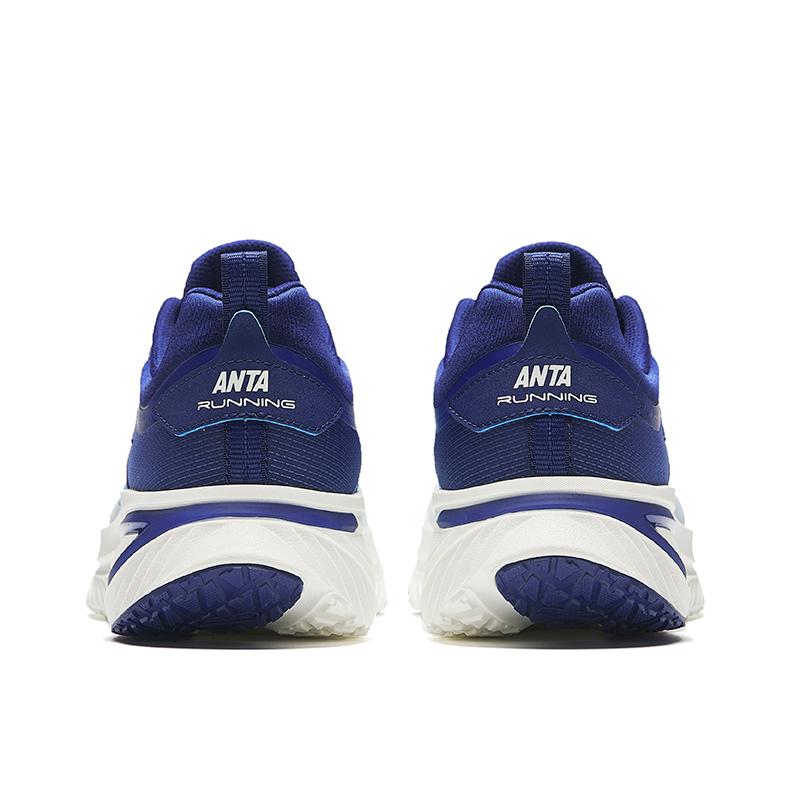 New Anta Low Top Running Shoes Men's White Blue 112435519-7