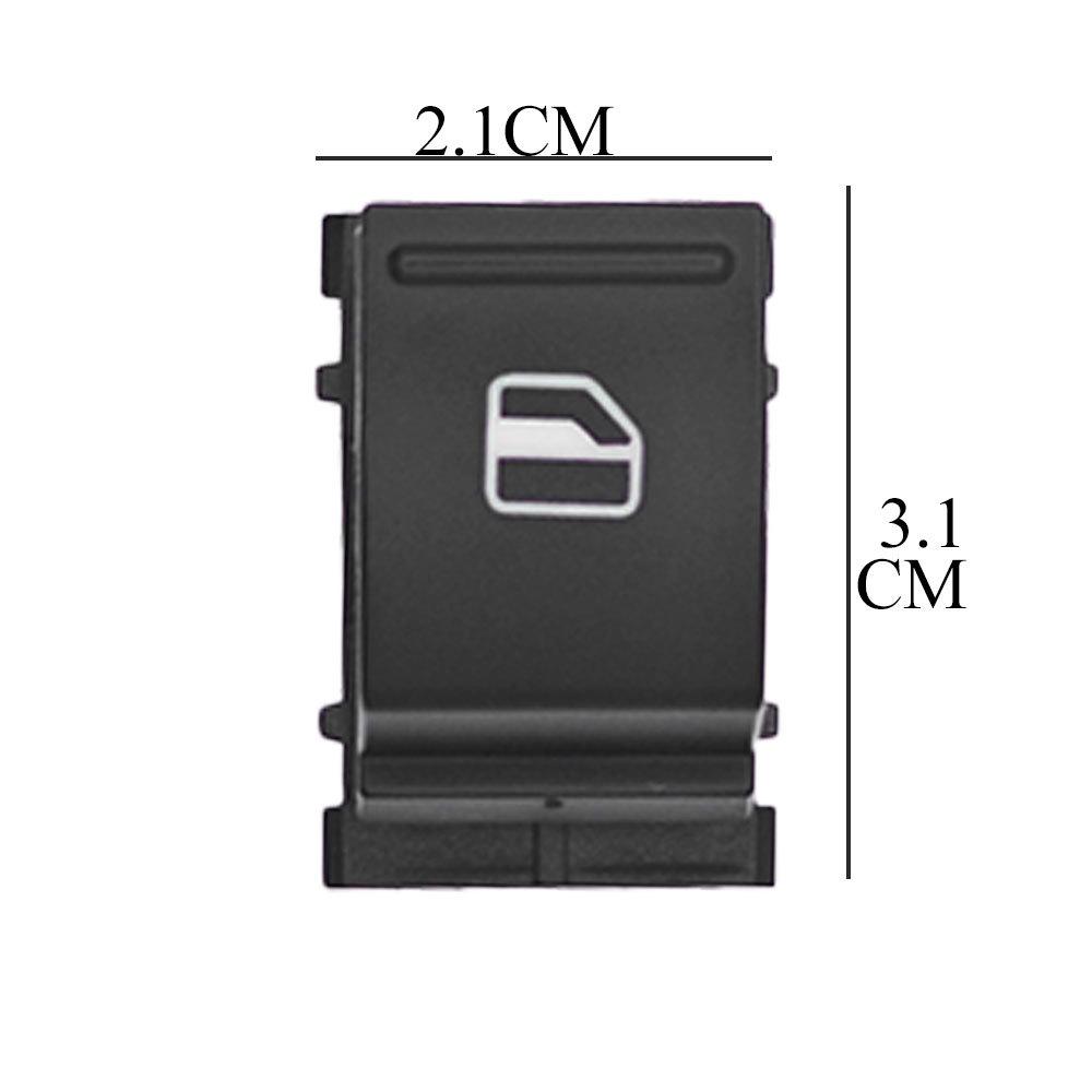 7L6959855B: Power Window Switch for Volkswagen Jetta, Golf, Tiguan