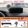 LHD Für Mazda CX-5 KF MK2 2017~2025 Auto Handyhalter Drehbarer GPS-Navigationsbildschirm Handyhalterung Halter Ständer Auto Zubehör