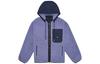Converse Velvet Jackets Unisex Purple Hooded Thickened 10024061-A03