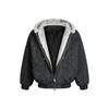 Unisex Oversized Hooded Cotton Puffer Jacket Winter Warm Coat Streetwear Casual Outwear