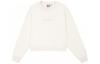 Sweatshirts Women's White Crew Neck Moderate Regular 5CD37342-IV