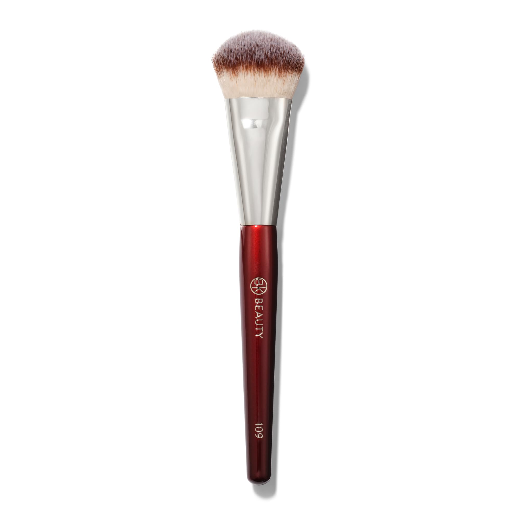 109 Mini Kontur Foundation Pinsel - Flüssige oder Pasten Foundation für Gesichts Pinsel - Kann für Bronzer Rouge und Highlight Make-up Pinsel verwendet werden beige