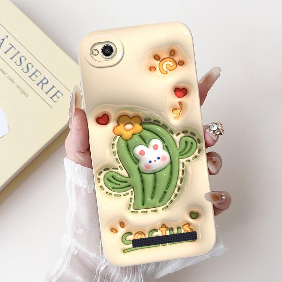 Cute Cartoon Cover For Xiaomi Redmi 4A Phone Case For Xiaomi Redmi 4A 5A 6A Redmi4A Redmi5A ShockProof Back Cover Funda
