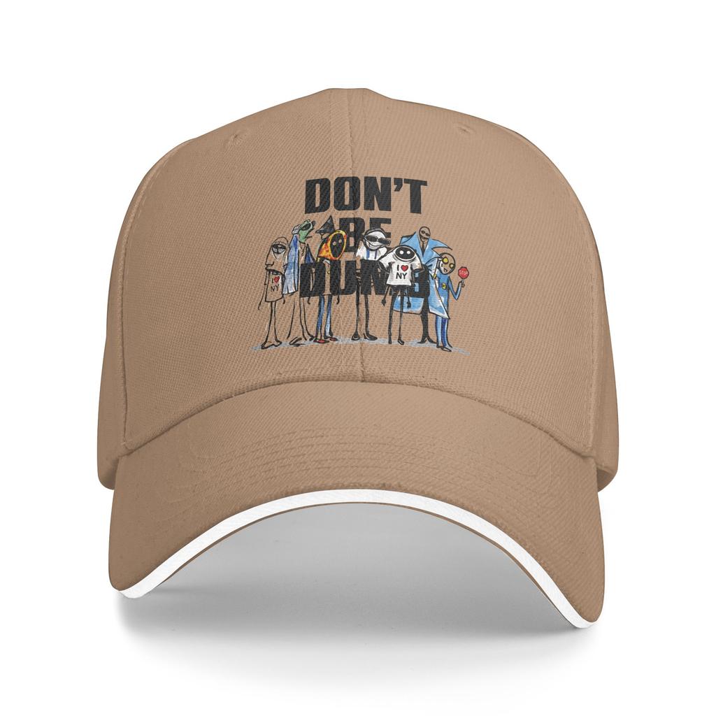 Don't Be Dumb Sun Baseball Cap Summer Unisex-Teens AS-AP Rocky Album Print Trucker Hat Sunscreen Y2k Funny Rock Baseball Caps
