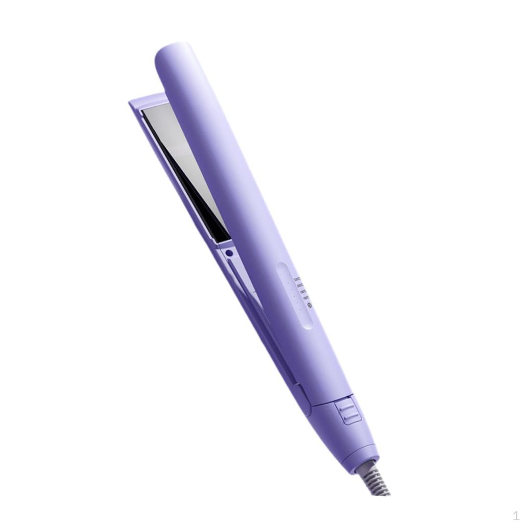 Flat Iron Hair Straightener Curling Portable Gifts Fast Heating Lightweight