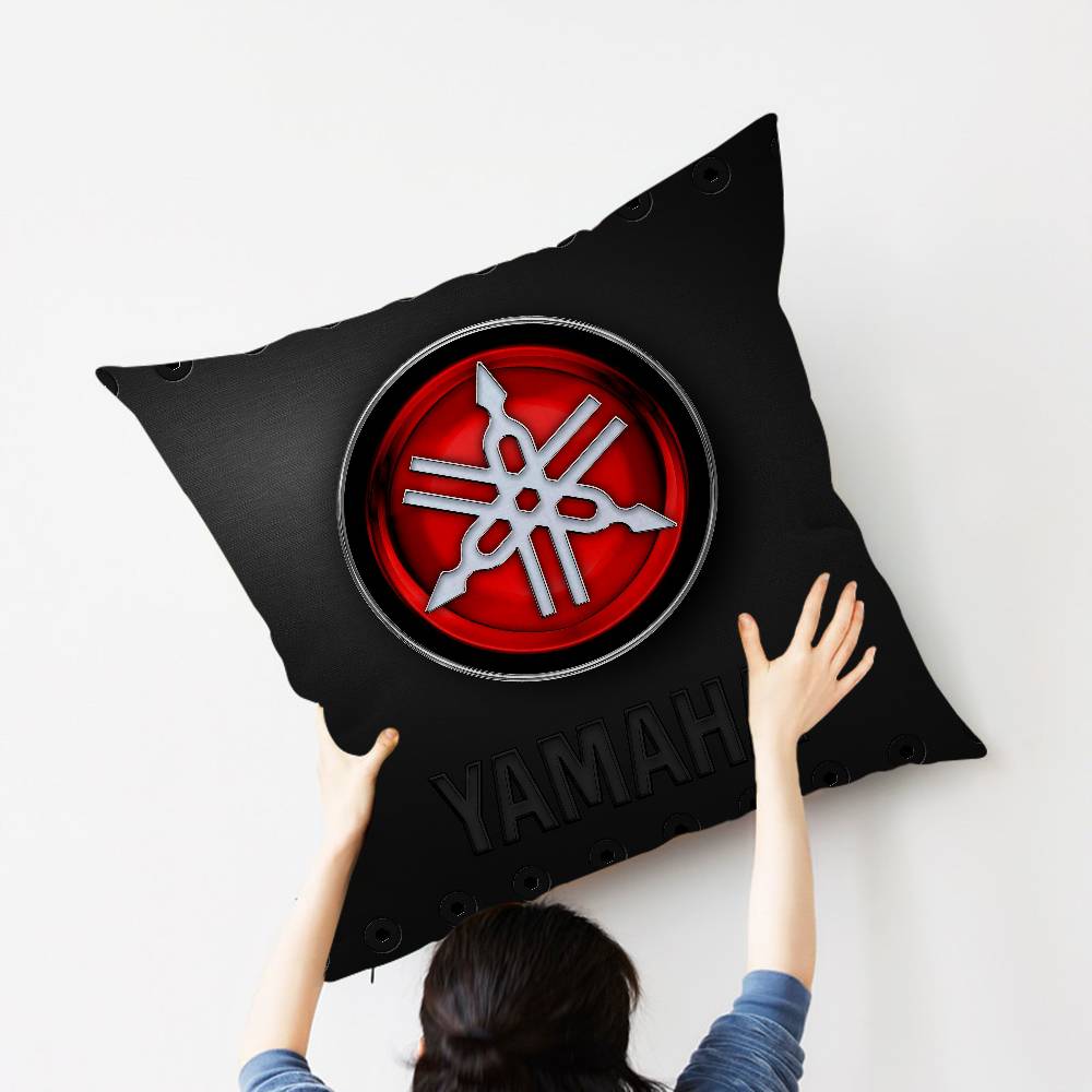 Motorcycle Cool Y-YaMmahaS Cushion Cover Pillowcase Upholstery Sofa Throw Pillow Home Decor Pillowcas