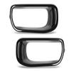 2pcs Gloss Black Front Bumper Air Duct Brake Vent Cover Trim Replacement for S F55 F56 F57 2014 2021