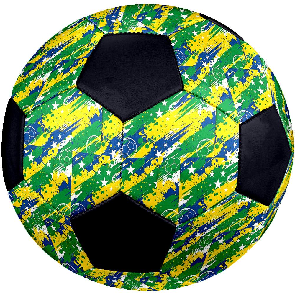 1 Stück Brasilianische Fußballstars Leichter PVC Trainingsfußball, Größe 5, Geeignet für Indoor- und Outdoor-TrainingGeschenk y60325