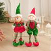Festliche Stoff-Elfenpuppe: Süßes Weihnachtsornament für die Schreibtischdekoration