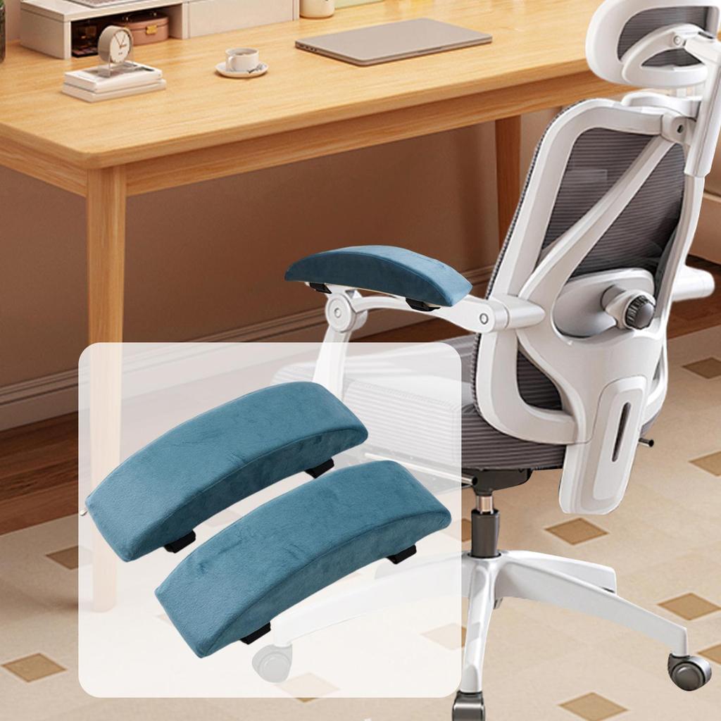 Desk Chair Armrest Cushion Elbow Pillow Removable Cover Thick 30x8x5cm Comfort