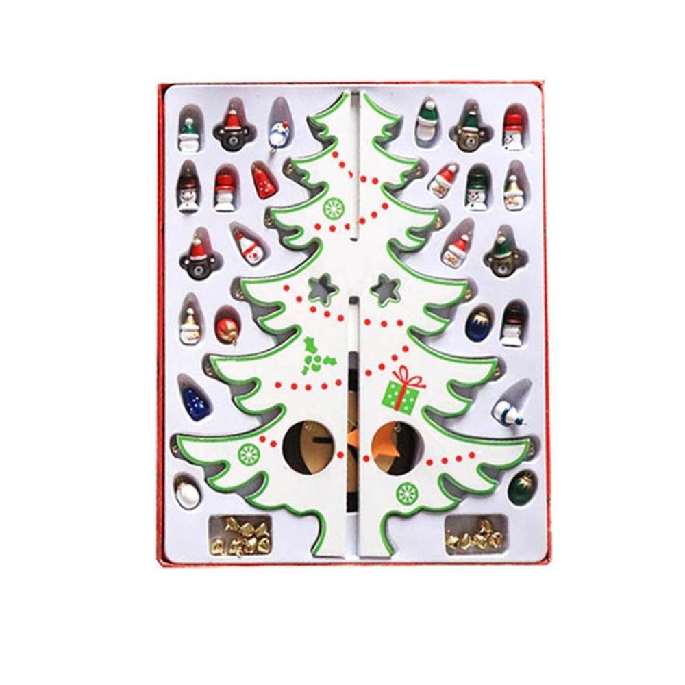 Wooden Material Christmas Tree Ornament Stereo Structure Handmade Craft DIY Christmas Tree Creative Design DIY Assembly
