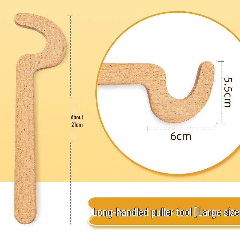 

Ceramic Wood Long Handle Pottery Tool for Fast Rim Shaping and Modeling