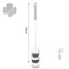 Nordic Dual-Sided Wall-Mounted Toilet Brush for Comprehensive Cleaning
