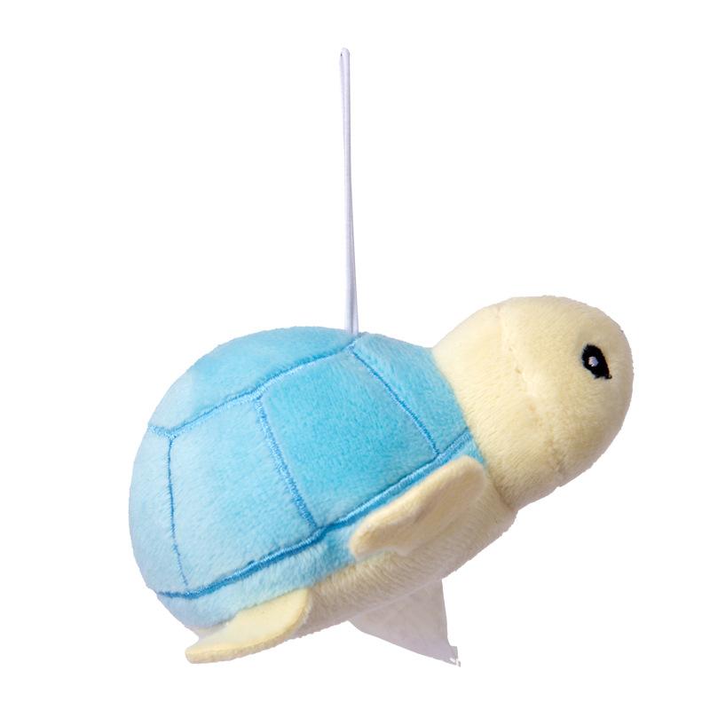 New Cartoon Cute Simulation Small Turtle Plush Doll Key Chain Pendant Creative Small Animal Plush Backpack Pendant Birthday Gift