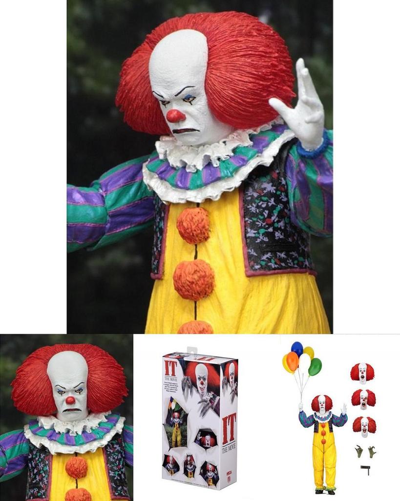 Premium Neca It Ultimate Pennywise Clown 7 Inch Action Figure For Collectors
