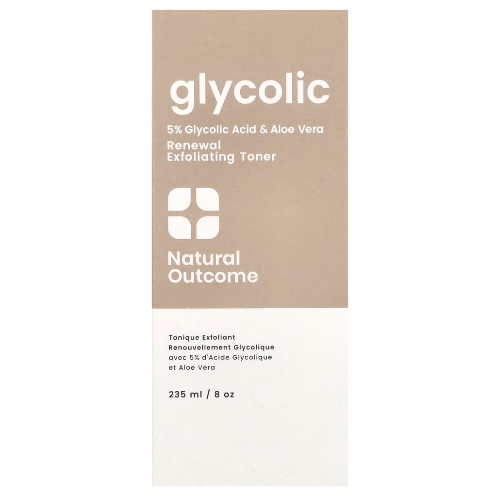 Glycolic, Renewal Exfoliating Toner, Fragrance Free, 235Ml(8Oz)