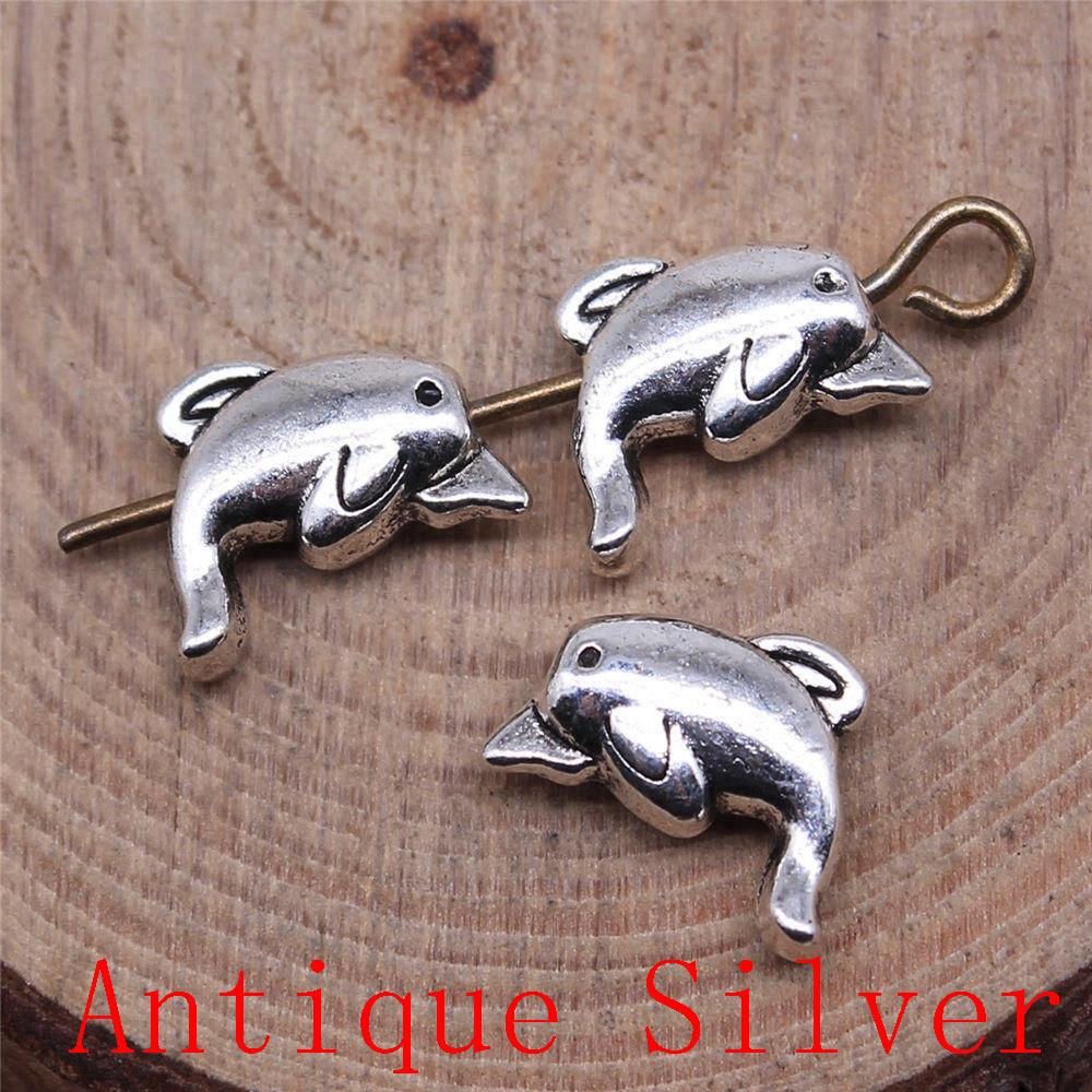 Ocean Animal Tiny Hole Beads For Bracelet Necklace Jewelry Making Craft Findings