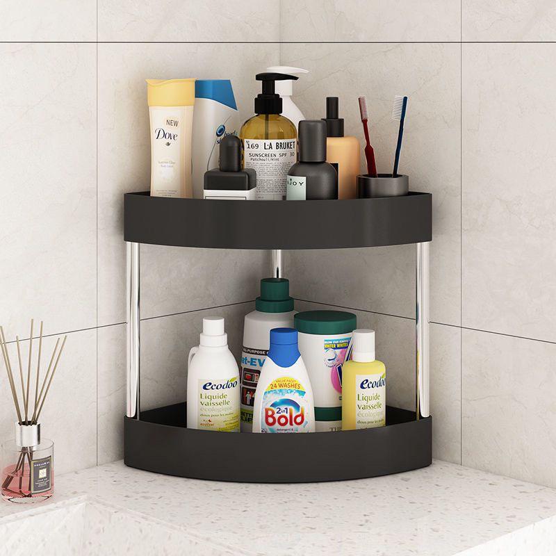 Freestanding Corner Bathroom Shower Shelf - Multi-Layer Storage Rack