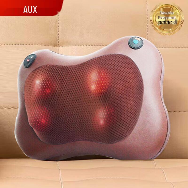 AUX Wireless Rechargeable Neck & Body Massage Pillow