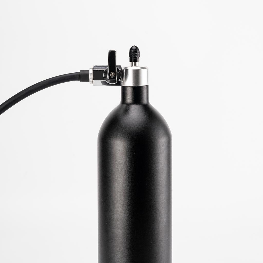 Pressure tank for inflating tubeless tires 200 PSI 1.2l