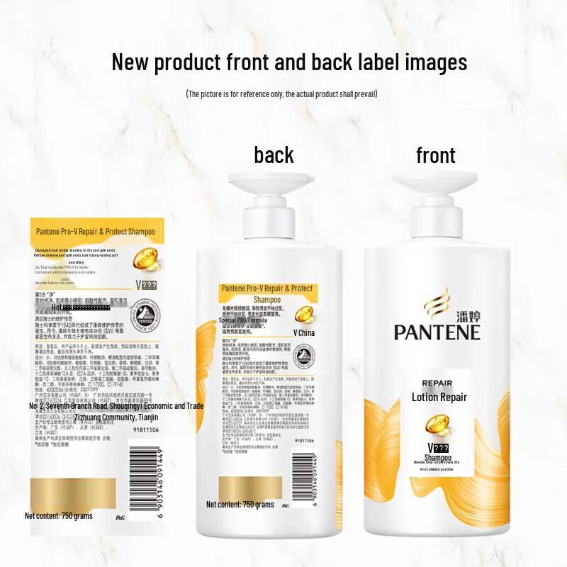 Pantene PRO-V Repair & Smooth Shampoo & Conditioner Set