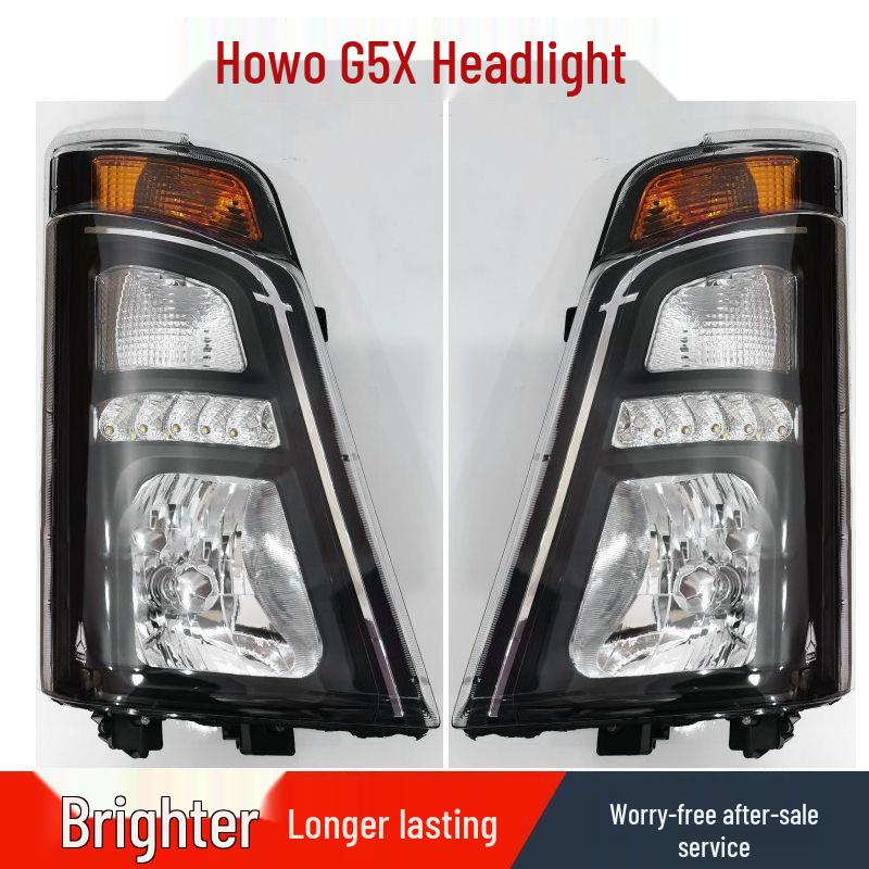 Compatible G5X Headlights & Turn Signals for HOWO Light Trucks (20 & 22 Models)