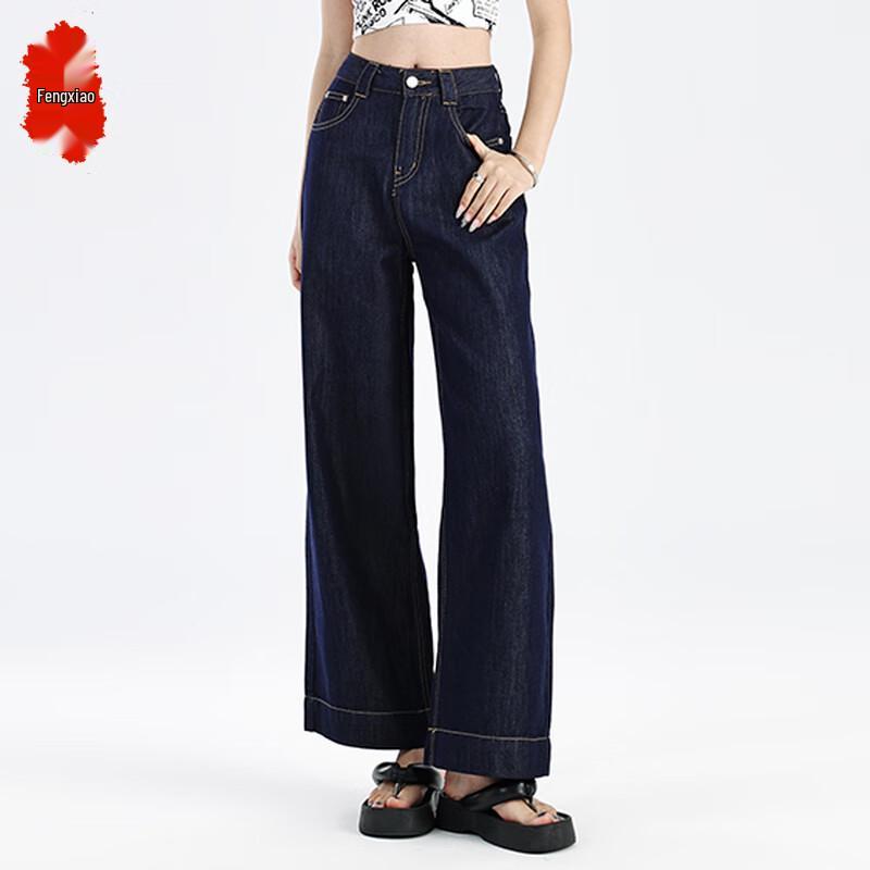 

Women s 2025 Autumn Straight Leg Cropped Jeans XXS