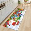 Christmas Household Bathroom Absorbent Non-Slip Mat Living Room Kitchen Sand Carpet Doormat Long Floor Mat