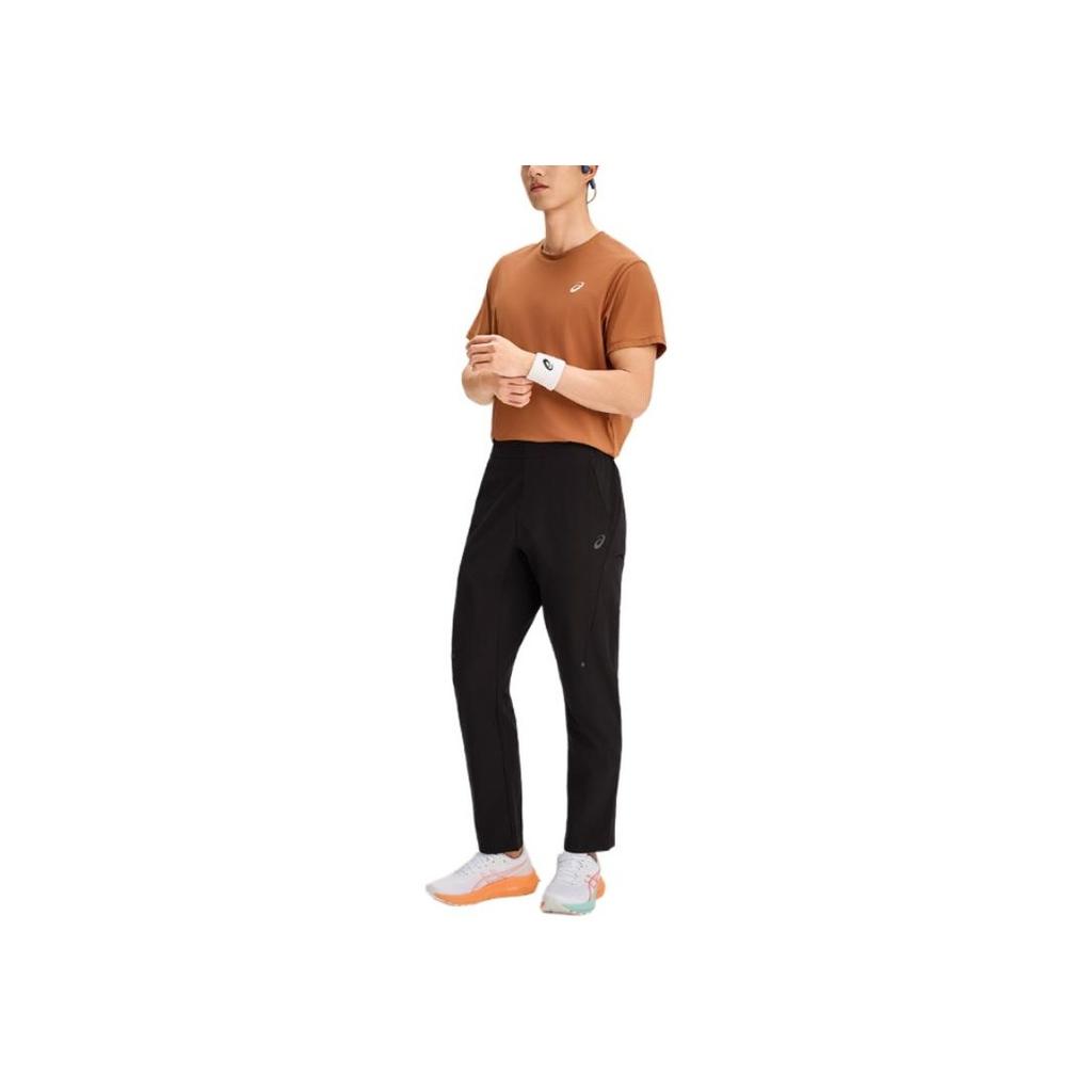 Asics Techplus Series Comfortable Pullover Sports Short Sleeve T-Shirt Men Tops Orange 2011D331-800