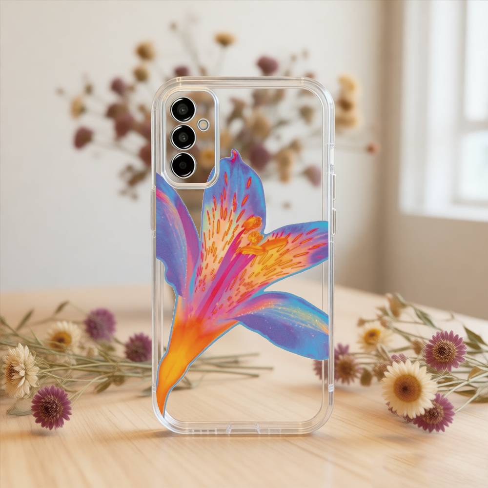 

Rainbow Hues Series Phone Case For SamsungA10,12,20,21S,30,31,40,50,51,52,70,71 Transparent Cover Samsung a10