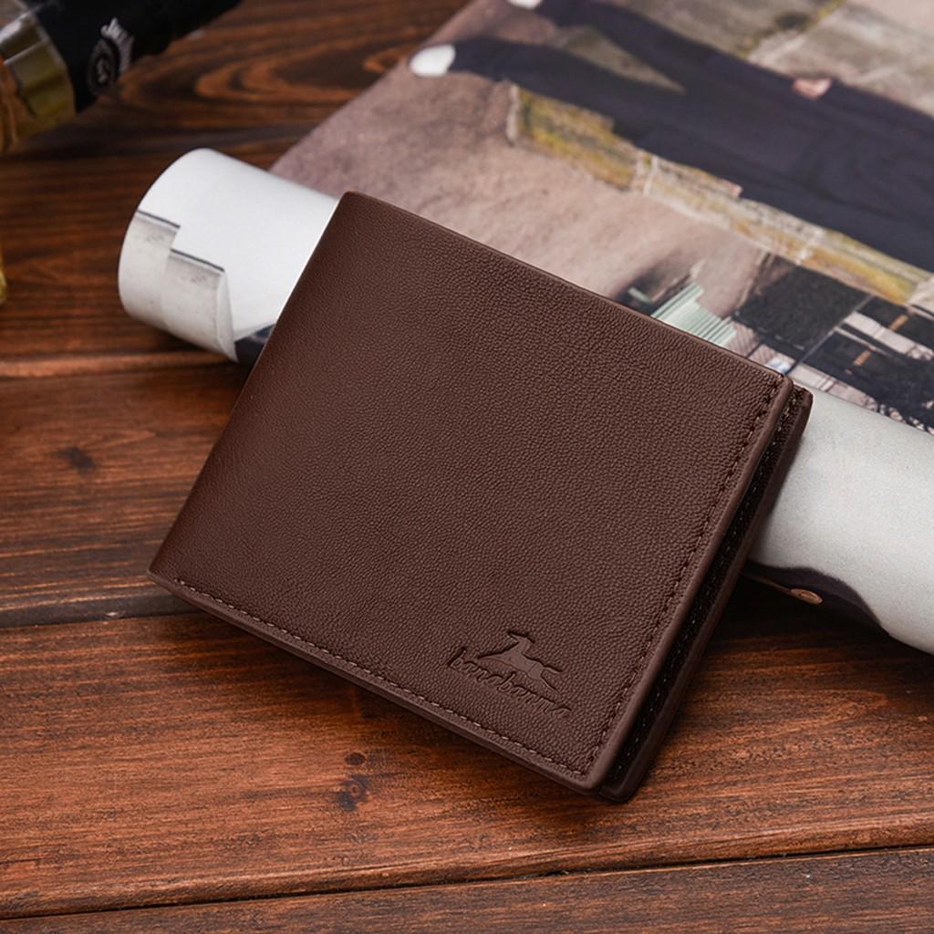 UOKNICE Men Solid Color Vintage Open Lichee Pattern Multi Card Position Wallet UOKNICE Men Solid Color Vintage Open Lichee Pattern Multi Card Position Wallet