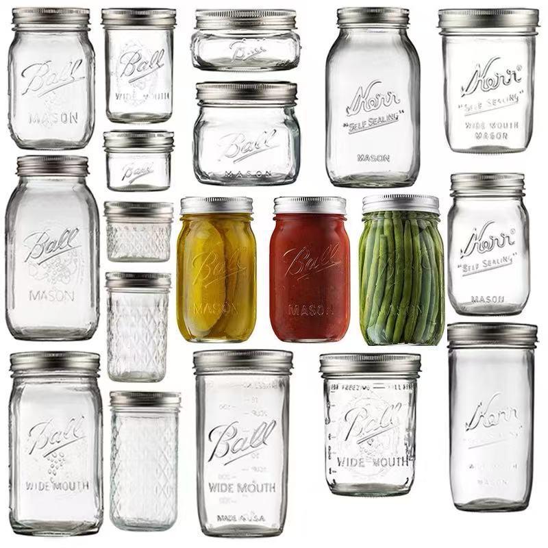 16oz Split Lid Mason Jar for Herbs, Salads, and Oatmeal