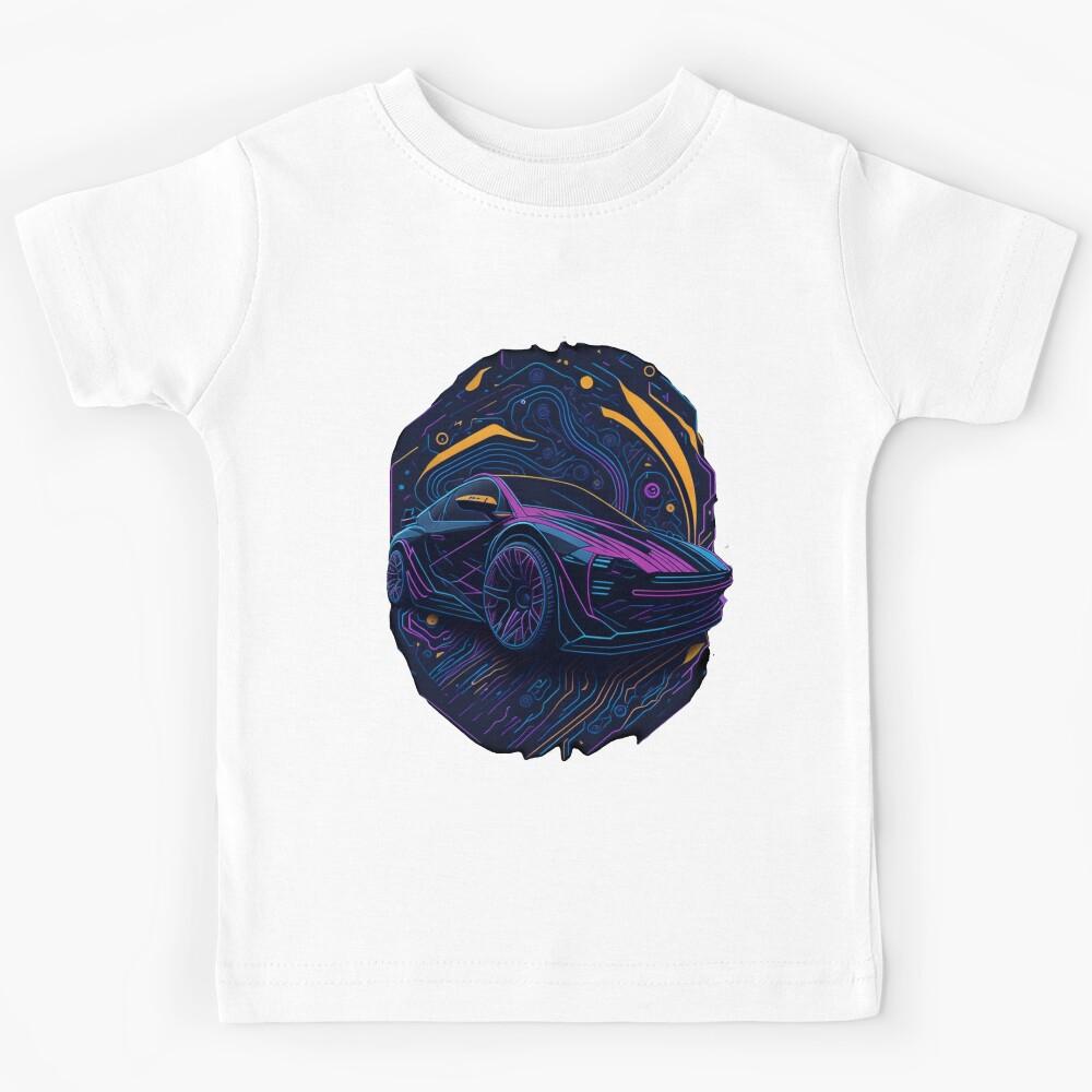 Futuristic sports car Kids T-Shirt 160