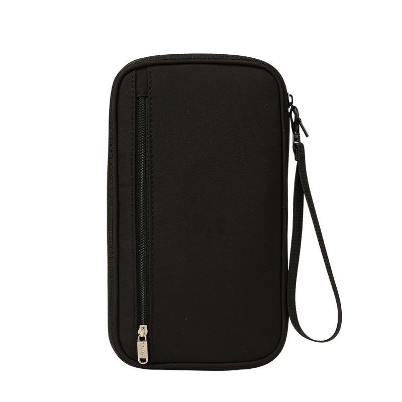 Unisex Passport and Ticket Holder, Anti-theft Multifunctional Travel Document and Credit Card Bag