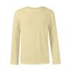 Men's Slim-Fit Casual  Neck Knit Long Sleeve Base Layer Top