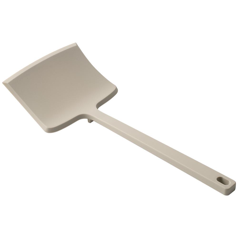 1PC Silicone Wide-sided Frying Shovel Household Non-stick Pan Yuzi Burning Shovel Kitchen Non-stick Pan Cooking Silicone Wide-mouth Frying Shovel